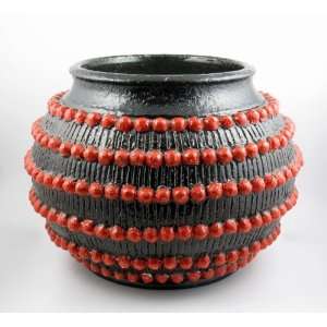   Italian Ceramic Planter Vase by ND Dolfi, Tuscany: Home & Kitchen