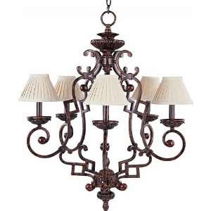  Maxim Lighting Chandelier MX 20554WB 5 Lt Chandelier 