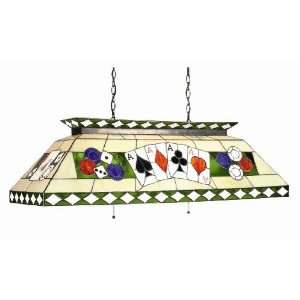  Poker Collection 3 Shade Pool Table Light
