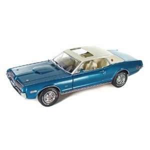  1968 Mercury Cougar XR7G 1/18 Mardis Blue Toys & Games