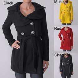 Ci Sono by Adi Juniors Vintage inspired Belted Coat  