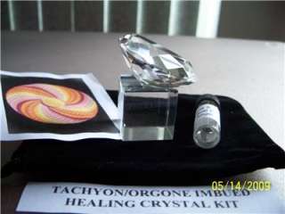 TEAR TACHYON CRYSTAL   Large & Sacred Geometry Kit  