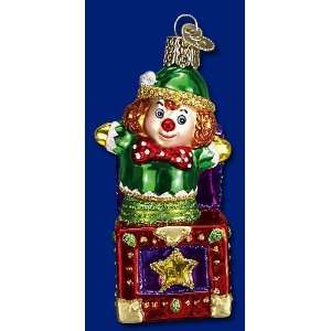  Old World Christmas Jack In The Box Ornament: Home 