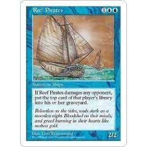 Reef Pirates Playset of 4 (Magic the Gathering  5th Edition Common)