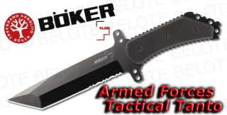 Boker Plus Armed Forces Tactical Tanto + Sheath 02BO216  