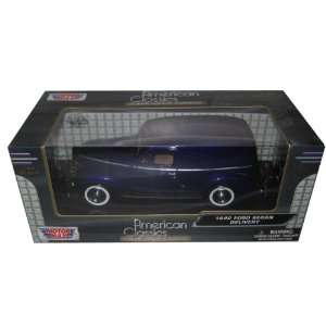  1940 Ford Sedan Delivery Purple 1/24 by Motormax 73250 