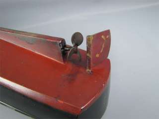 Vintage Bakelite Clockwork Speed Boat Toy 23 1/2 INCHES  