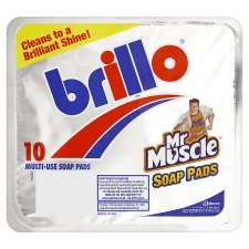 brillo soap pads pack of 10 £ 1 20 £ 0 12 each add to basket 