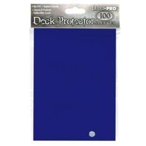 100 Count Blue Deck Protector Sleeves Toys & Games