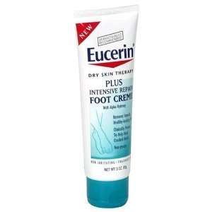  Eucerin Plus Int Rpair Foot Cr Size 3 OZ Beauty
