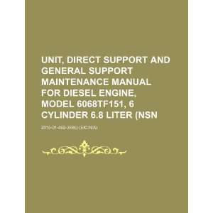  support and general support maintenance manual for diesel engine 