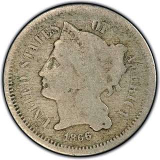 1881 P AG Nickel 3 Cents     