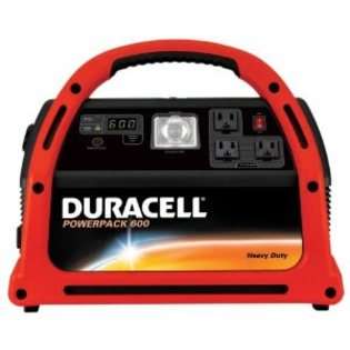 Duracell DPP 600HD Powerpack 600 Jump Starter & Emergency Power Source 