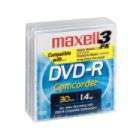 Maxell DVD R Blank Media for Camcorder, 3 pk.