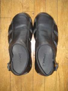 Teva Cardenas Fisherman Mens Sandals   Black   Size US 9  