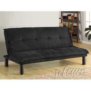 Acme Furniture Kadih Black Microfiber Futon Bed at 