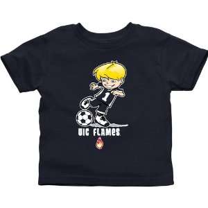 UIC Flames Toddler Boys Soccer T Shirt   Navy Blue  Sports 