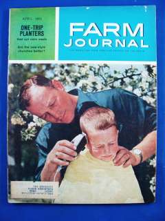 Vintage Farm Journal April 1962 Great Agriculture Magazine  