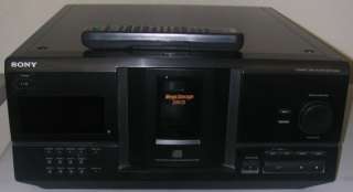 Sony Mega Storage 200 Disc CD Player Juke Box CDP CX230  