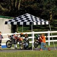 Shelter Logic 10x10 Pop up Canopy Checkered Flag Cover 