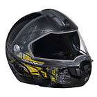 New Ski Doo Modular 2 Gridline Promo Helmet Black 2XL #4476211490