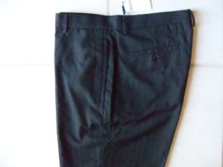 NWT CALVIN KLEIN BLACK STRIPES DRESS PANTS SIZE 33W/32L  