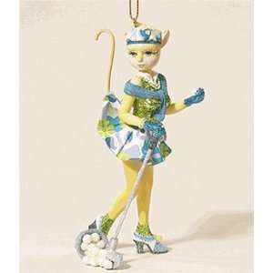  Alley Cats Daisy Golf Ornament