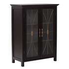Elegant Home Fashions Delaney Floor Cabinet with 2 Doors