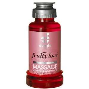  Swede Global Fruity Love Edible Massage Oil, Strawberry 3 