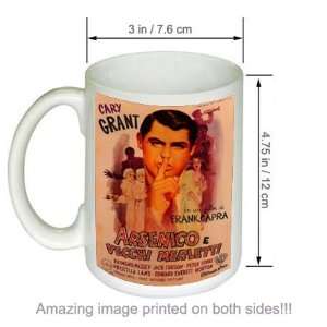  Arsenic and Old Lace Cary Grant Vintage Movie COFFEE MUG 