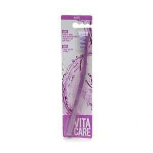 Vitacare Acai Purple Soft Toothbrush  Grocery & Gourmet 
