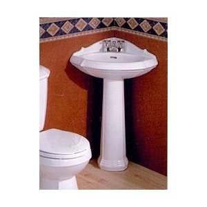  Sheffield Corner Pedestal Lavatory Sink