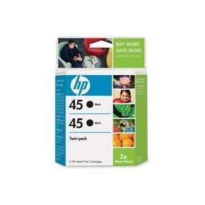  Hewlett Packard  HP 45 Print Cartridge, 930 Page Yield, 2 