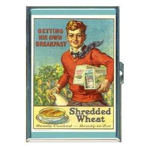  Shredded Wheat Antique Ad Nice ID Holder, Cigarette Case 