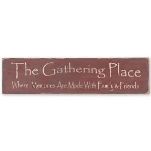   Place Distressed Country Rustic Sign Barn Red