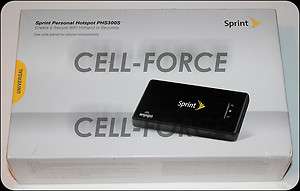   Sealed Cradlepoint PHS300s 3G/4G Personal WiFi Hotspot Sprint Router