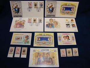 Lesotho   Royal Wedding Stamp Set  