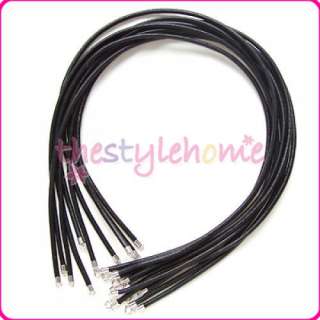   Genuine Leather Cords Necklace Vary Color & Size ~ U pick  