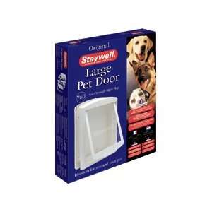  Door Large White Clear Hard Flap (760US): Pet Supplies
