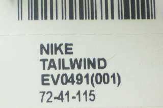 NEW NIKE TAILWIND EV0491 BLACK 001 AUTH SUNGLASSES 0491  