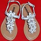   Toddlers White SODA ELORA Sandals Flats Fashion Casual/Dress Shoes