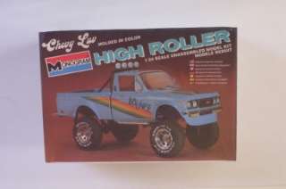 CHEVY LUV 4x4 Truck HIGH ROLLER Lifted Pickup SEALED Monogram 124 