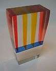 VINTAGE SIGNED ABSTRACT ACRYLIC LUCITE SCULPTURE C.1960, VASA ERA