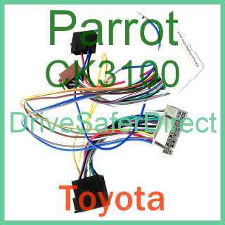 ISO SOT 7641 a for Parrot CK3100 Toyota Highlander JBL sound system 