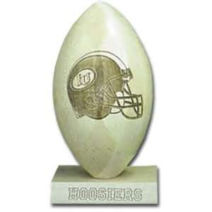  Indiana Hoosiers 5/8 Scale Laser Engraved Wood Football 