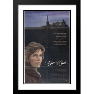 Agnes of God 32x45 Framed and Double Matted Movie Poster   Style A 