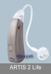 SIEMENS ARTIS2 LIFE OPEN FIT HEARING AIDS AID 12CHANNEL  