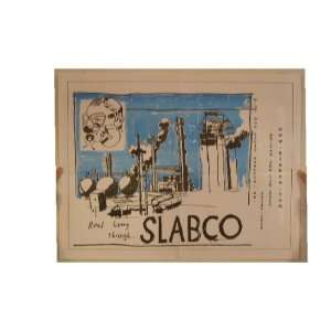   Slabco Poster Real Living Through Gas Mask Factory: Everything Else
