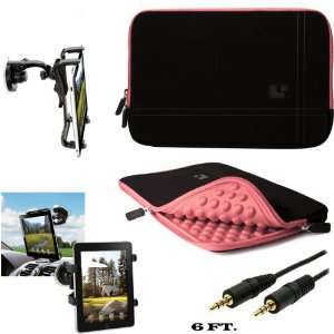Pink Zipper and Rear Pocket Aero Technologies Carrying Sleeve Airport 