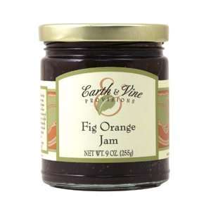 Earth & Vine Fig Orange Jam Grocery & Gourmet Food